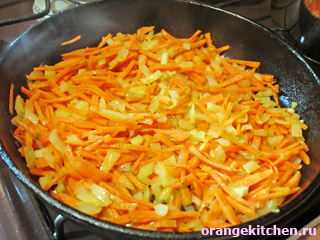 Морковь и лук для овощного рагу с кабачками Овощное рагу с кабачками и фасолью: Фото 4